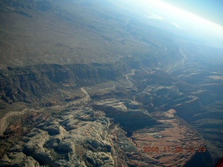 2 5zs. aerial -- Utah landscape -- Capitol Reef area