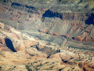 7 5zs. aerial -- Utah landscape -- Capitol Reef