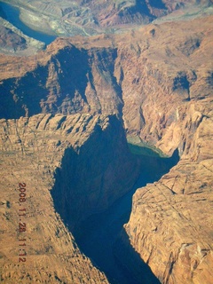 585 5zs. aerial -- Grand Canyon -- Marble Canyon