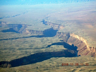 589 5zs. aerial -- Grand Canyon -- Marble Canyon