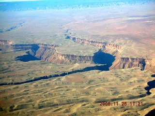 590 5zs. aerial -- Grand Canyon -- Marble Canyon