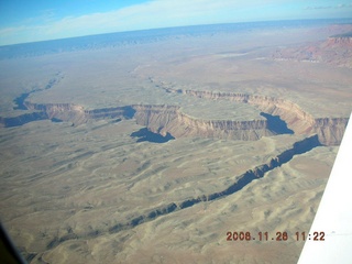 591 5zs. aerial -- Grand Canyon -- Marble Canyon