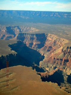 597 5zs. aerial -- Grand Canyon -- Marble Canyon