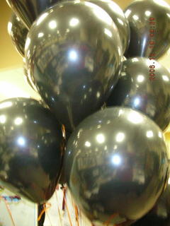 253 60k. Happy 50th birthday black balloons