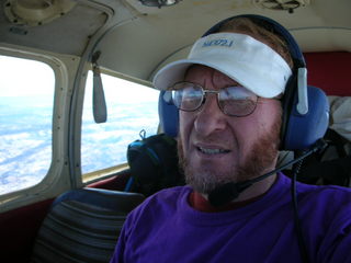 Adam flying N4372J over Zion National Park