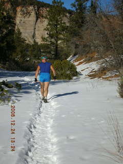 Zion National Park -- east rim trail -- Adam