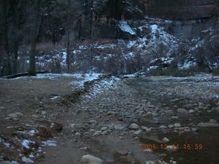 Zion National Park -- riverside walk -- Virgin River