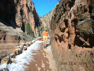 Zion National Park -- Refrigerator Canyon -- Adam