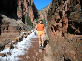 Zion National Park -- Refrigerator Canyon -- Adam