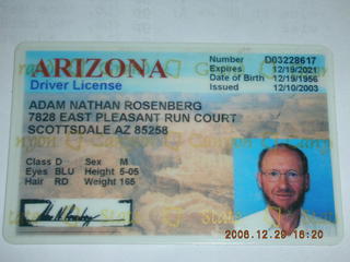 driver license