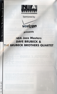 2 61h. Scottsdale program, Dave Brubeck