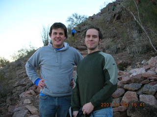 Camelback hike -- Timo, Sebastian