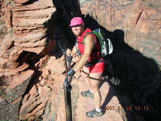 24 61s. Zion National Park - Angel's Landing - Adam