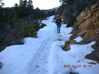 Zion National Park - east rim trail - Adam