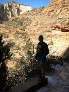 431 61t. Zion National Park - Observation Point hike - Adam