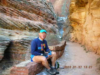 433 61t. Zion National Park - Observation Point hike - Adam