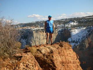 Zion National Park - Observation Point - Adam