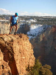 Zion National Park - Observation Point hike - Adam