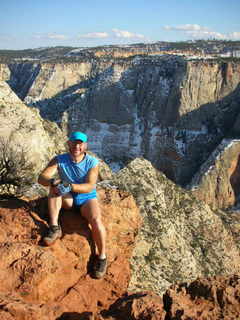 Zion National Park - Observation Point - Adam