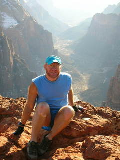 Zion National Park - Observation Point - Adam