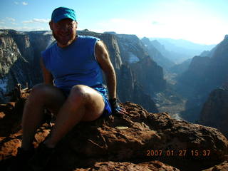 Zion National Park - Observation Point - Adam