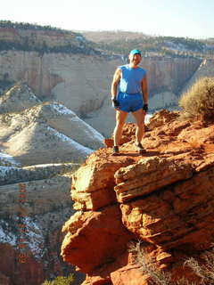 Zion National Park - Observation Point - Adam