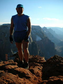 Zion National Park - Observation Point - Adam