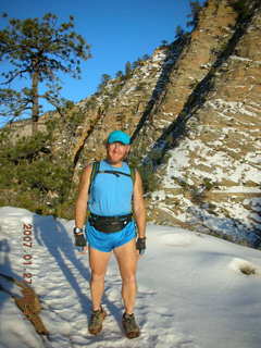 451 61t. Zion National Park - Observation Point hike - Adam