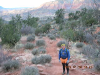 469 61u. Zion National Park - Watchman hike - Adam