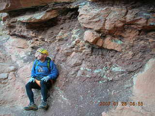 481 61u. Zion National Park - Watchman hike - Adam