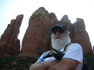 Sedona -- Cathedral Rock hike -- Jim