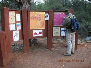 2028 62b. Sedona -- Secret Canyon hike -- trailhead