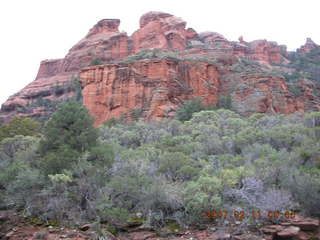 Sedona -- Secret Canyon hike -- slot canyon -- Jim and Gini