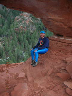 Sedona -- Secret Canyon hike -- even-more-secret arch