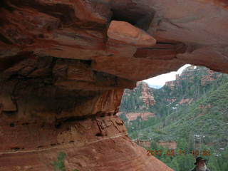 Sedona -- Secret Canyon hike -- even-more-secret arch