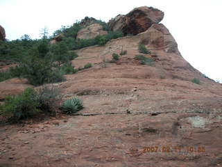 Sedona -- Secret Canyon hike -- even-more-secret arch