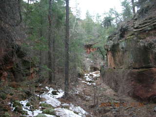 Sedona -- Secret Canyon hike -- even-more-secret arch