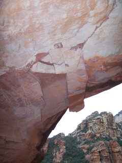 Sedona -- Secret Canyon hike -- even-more-secret arch