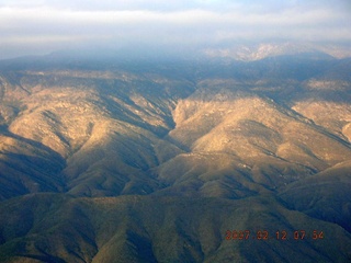 aerial -- clouds over the pass