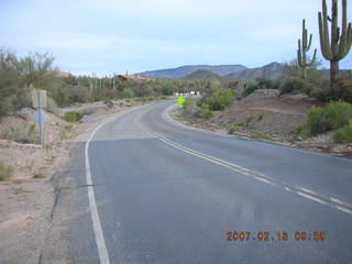 2248 62j. Cave Creek run -- road
