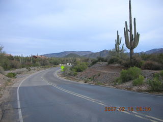 2249 62j. Cave Creek run -- road