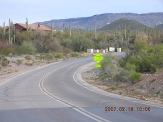 2252 62j. Cave Creek run -- road