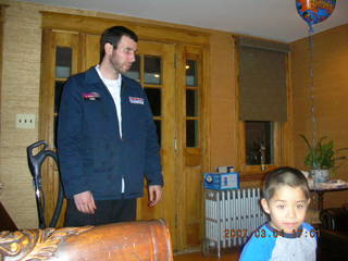 264 634. Gaby's fourth birthday -- Eric, Gaby