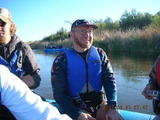 Salt River rafting trip - Adam