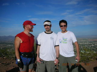 Salt River rafting trip - guide Mark and Adam