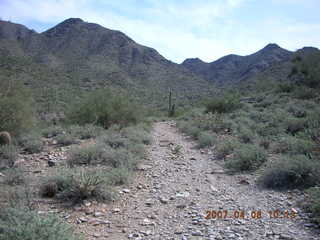 running path at Lost Dog Wash