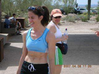 runner Diana at Lost Dog Wash