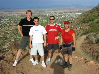 Camelback Hike - Marcus, Guilherme, Paulo, Adam