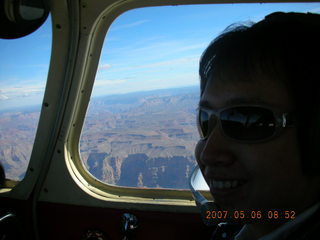 Jack silhouette flying in N4372J