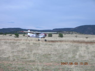 Young -- Chapman Ranch Airport - Brian and Sherry taking off